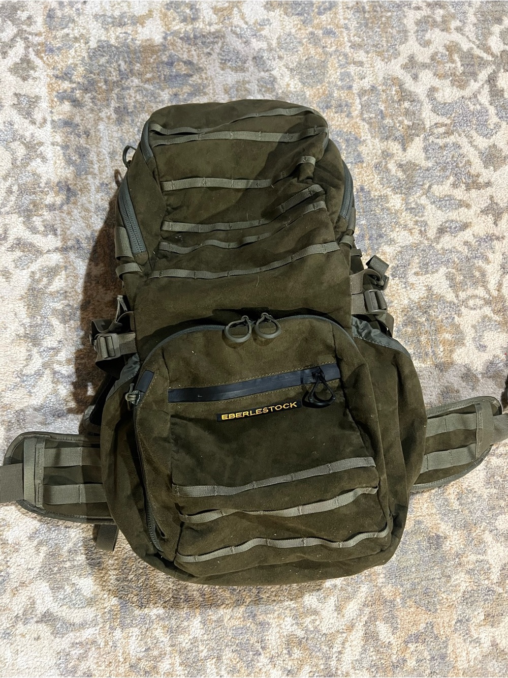 Eberlestock X1 Euro Rifle Back Scabbard Green Hunting Pack